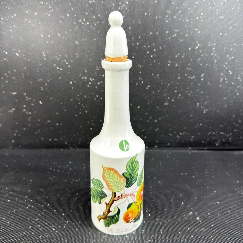 Portmeirion Pomona Teinton Squash Pear Cruet Bottle with Stopper England 8.5